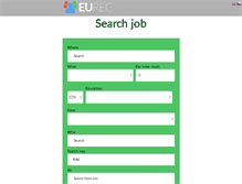 Tablet Screenshot of jobsrec.com